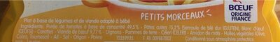 BLEDINA- Blédichef - spaguetti à la bolognaise 12 mois