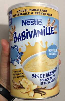 NESTLE-  Babivanille dès 10 mois