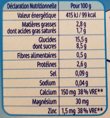 NESTLE- Desserts bébé 6+ mois MYRTILLE