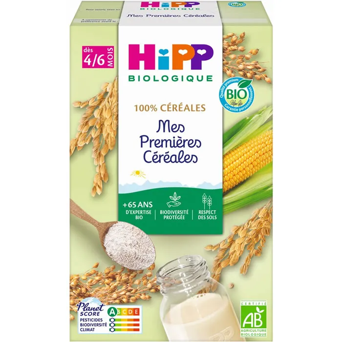 [HB-0000216] HIPP Biologique Petits Déjeuners Mes Premières Céréales dès 4 mois