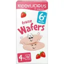 Kiddylicious Wafers Fraise Dès 6 Mois I Sans Gluten & Sans Lait | 128g