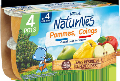 [HB-0000397] NESTLE-  Naturnes Pommes Coings dès 4mois