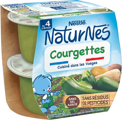 [HB-0000399] NESTLE- Naturnes Courgettes dès 4 mois