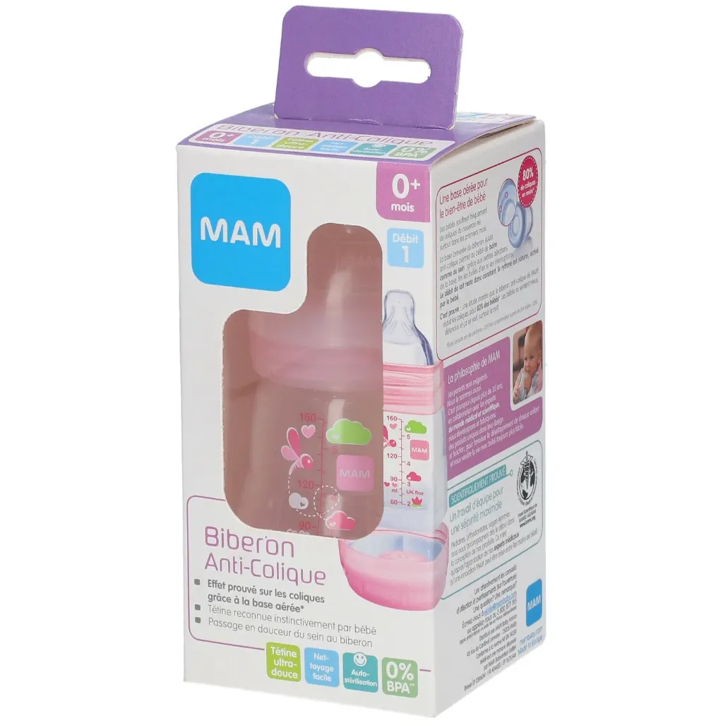[HB-0000323] Mam Easy Start anti colique 0+ mois 160 ml