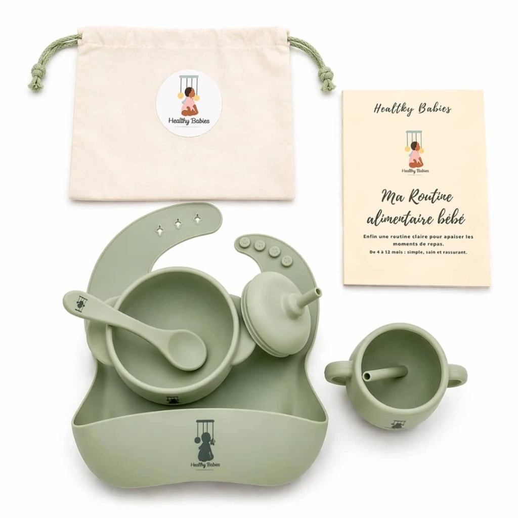 [HB-0000550] PACK COMPLET(set verts + pochon + guide alimentaire)