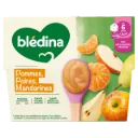 BLEDINA- Pommes, Poires, Mandarines dès 6 mois
