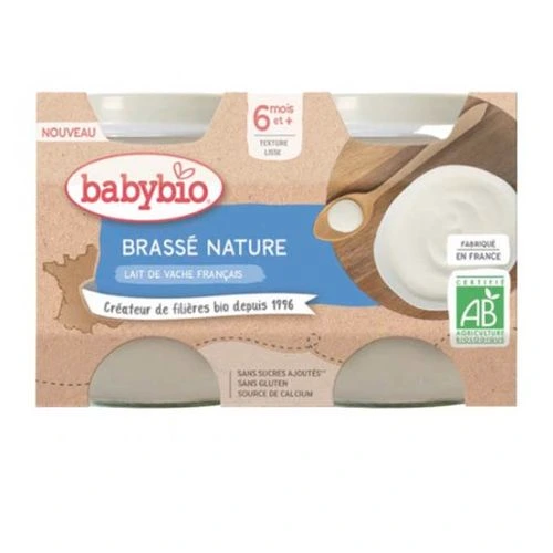 BABYBIO BRASSE NATURE   2X130G