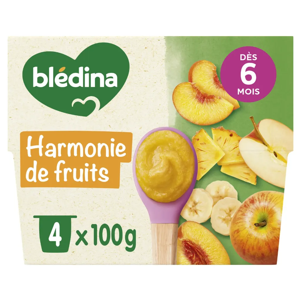 [HB-0000602] BLEDINA- Harmonie de fruits dès 6 mois