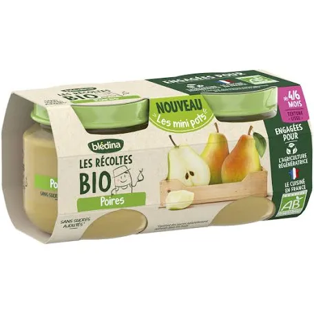 Blédina - Les récoltes Bio Poires dès 4/6 mois