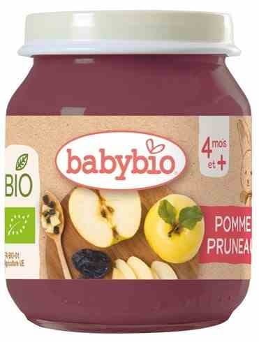 BABYBIO POMME PRUNEAU 130G